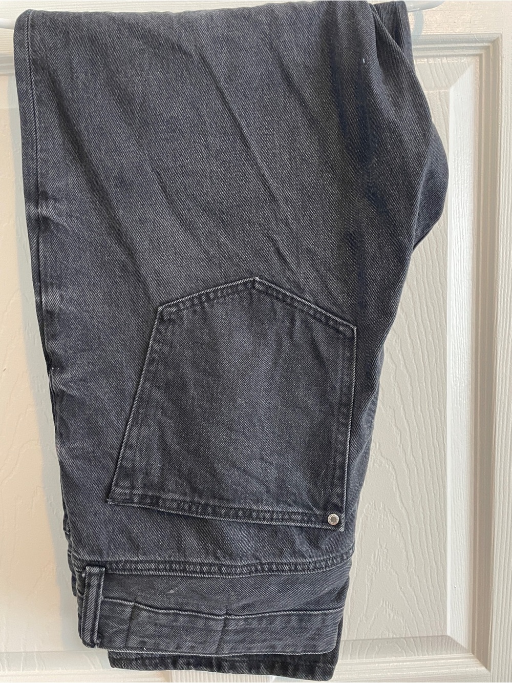 H&M Black Wide Leg Jeans